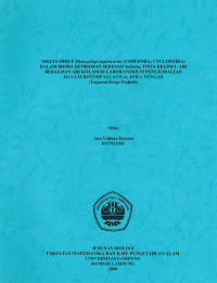 Image of Siklus Hidup Mesocyclops Aspericornis ( Copepoda; Cyclopoida ) Dalam Media Rendaman Seresah Salvinia, Tinja Kelinci, Air Beras Dan Kolam Di Laboratorium Pengendalian Hayati B2P2VRP Salatiga, Jawa Tengah