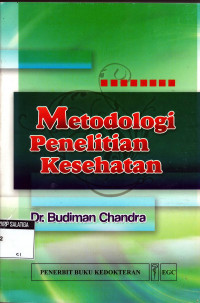 Image of Metodologi Penelitian Kesehatan